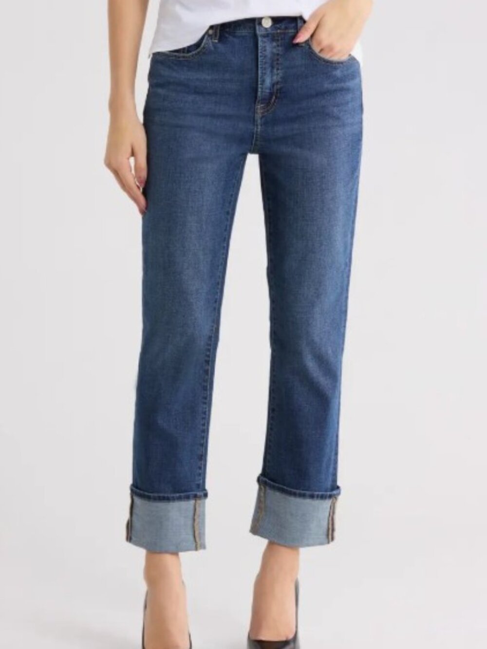 Democracy cuffed jeans